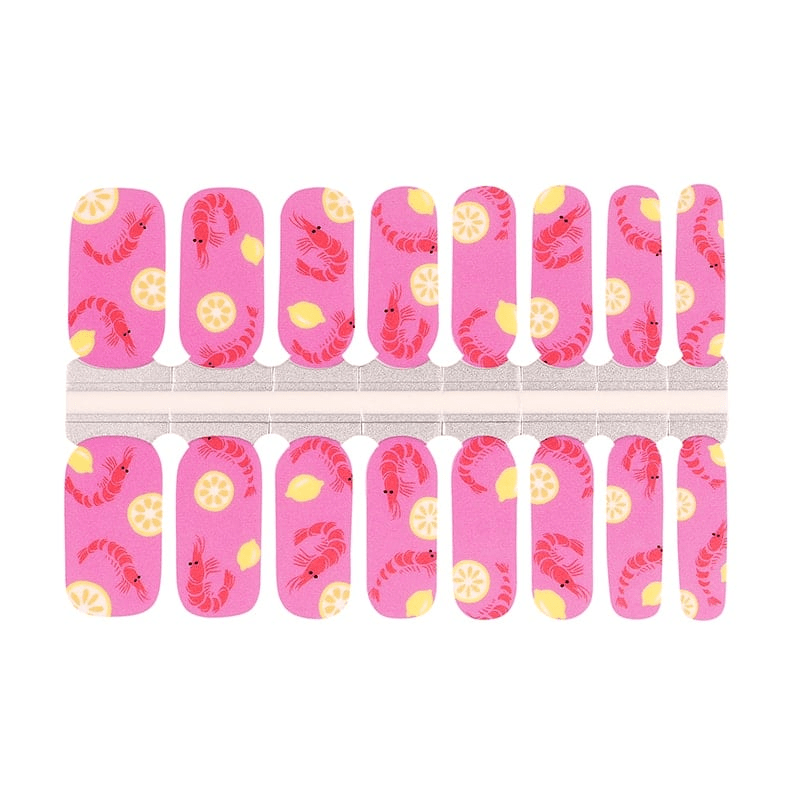 Holy Grail Nail Non-UV Nail Wraps Prawn Cocktail - Holy Classics (Non-UV Nail Wraps)