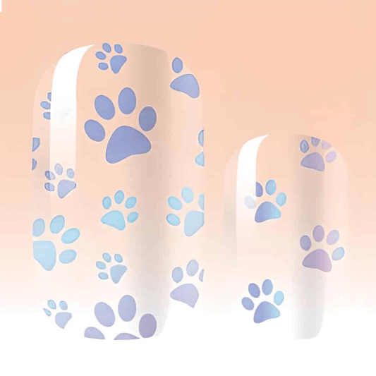 Holy Grail Nail Non-UV Nail Wraps Press Paws (Transparent) - Holy Classics (Non-UV Nail Wraps)