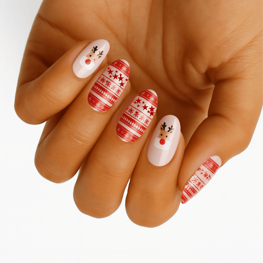 Holy Grail Nail Non-UV Nail Wraps Pull My Sleigh - Holy Classics (Non-UV Nail Wraps)