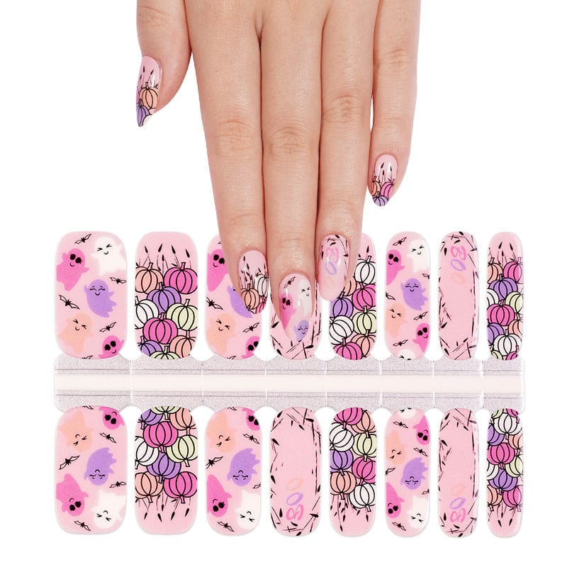 Holy Grail Nail Non-UV Nail Wraps Pumpkin Polished