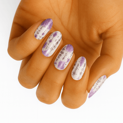 Holy Grail Nail Non-UV Nail Wraps Purple Forest - Holy Classics (Non-UV Nail Wraps)