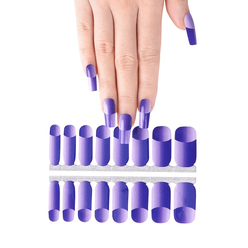 Holy Grail Nail Non-UV Nail Wraps Purple Illusion - Holy Classics (Non-UV Nail Wraps)