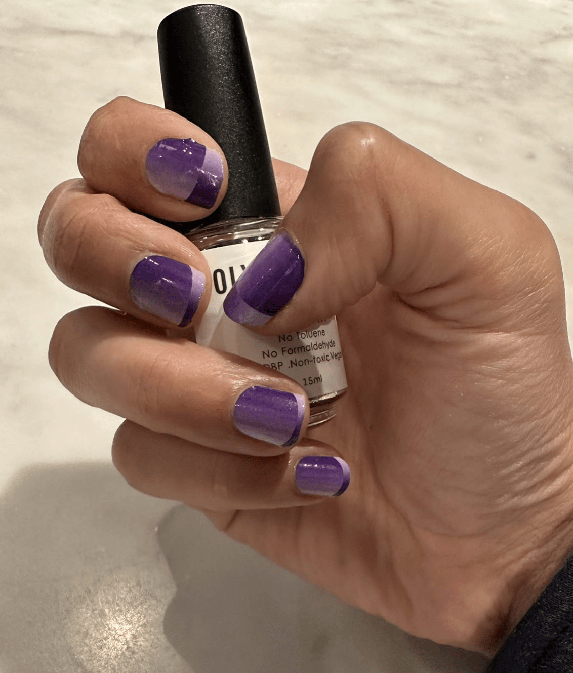 Holy Grail Nail Non-UV Nail Wraps Purple Illusion - Holy Classics (Non-UV Nail Wraps)