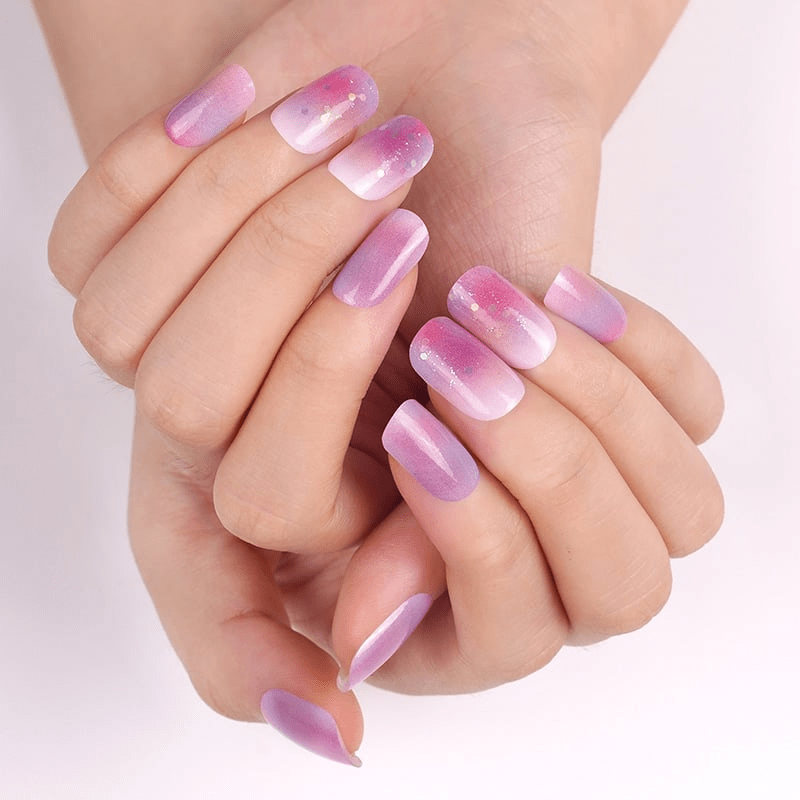 Holy Grail Nail Non-UV Nail Wraps Purple Sparks - Holy Classics (Non-UV Nail Wraps)