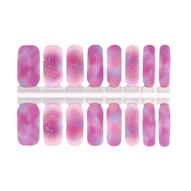 Holy Grail Nail Non-UV Nail Wraps Purple Sparks - Holy Classics (Non-UV Nail Wraps)