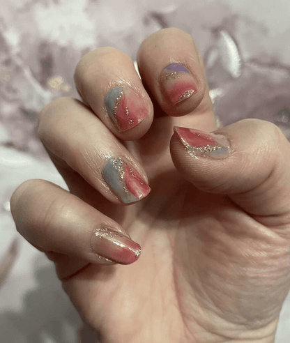 Holy Grail Nail Non-UV Nail Wraps Pyroclastic (Glitter) - Holy Classics (Non-UV Nail Wraps)