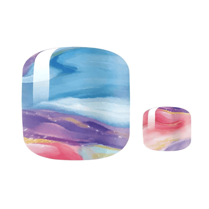 Holy Grail Nail Non-UV Nail Wraps Pyroclastic (Glitter) - Holy Classics (Non-UV Pedi Wraps)