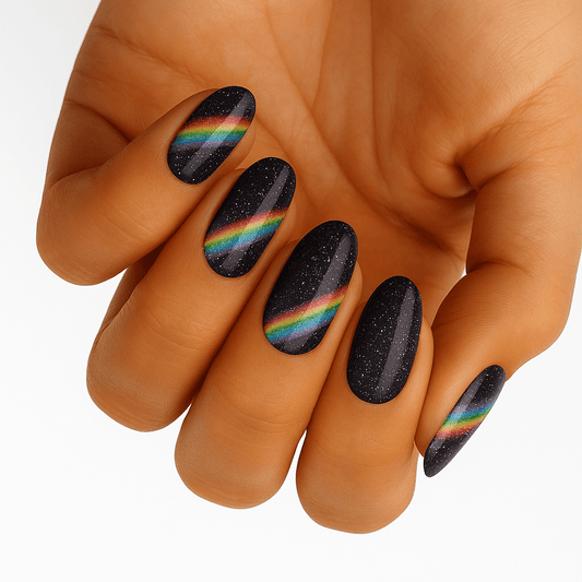 Holy Grail Nail Non-UV Nail Wraps Rainbow Rock - Holy Classics (Non-UV Nail Wraps)