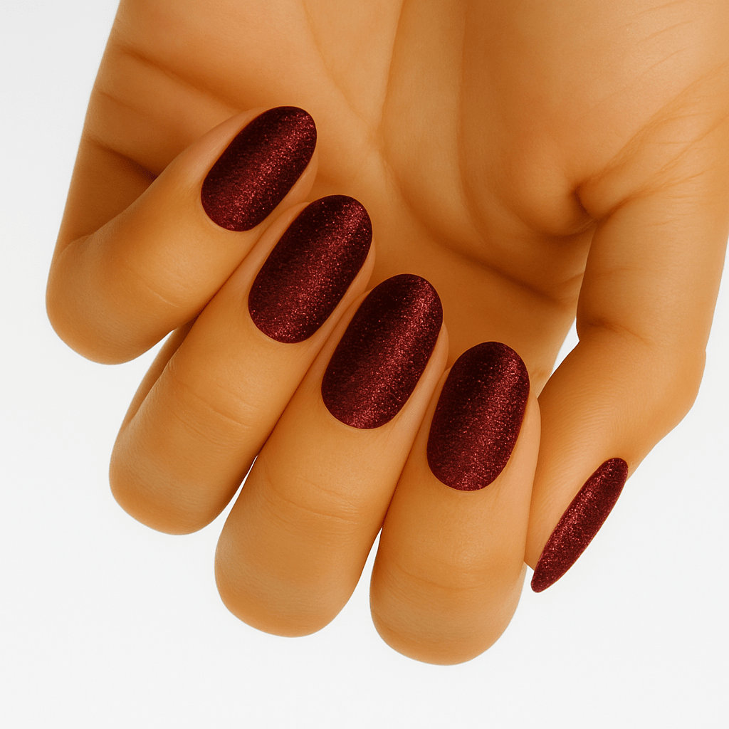 Holy Grail Nail Non-UV Nail Wraps Red Glitter - Holy Classics (Non-UV Nail Wraps)