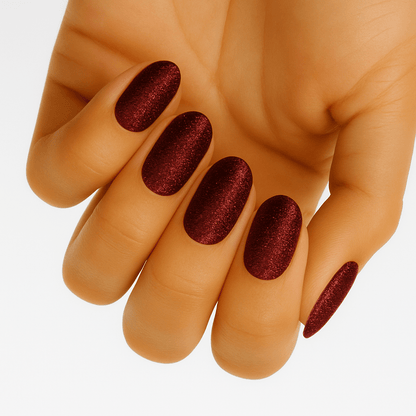 Holy Grail Nail Non-UV Nail Wraps Red Glitter - Holy Classics (Non-UV Nail Wraps)