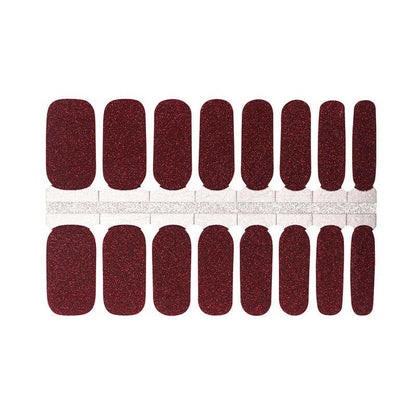 Holy Grail Nail Non-UV Nail Wraps Red Glitter - Holy Classics (Non-UV Nail Wraps)