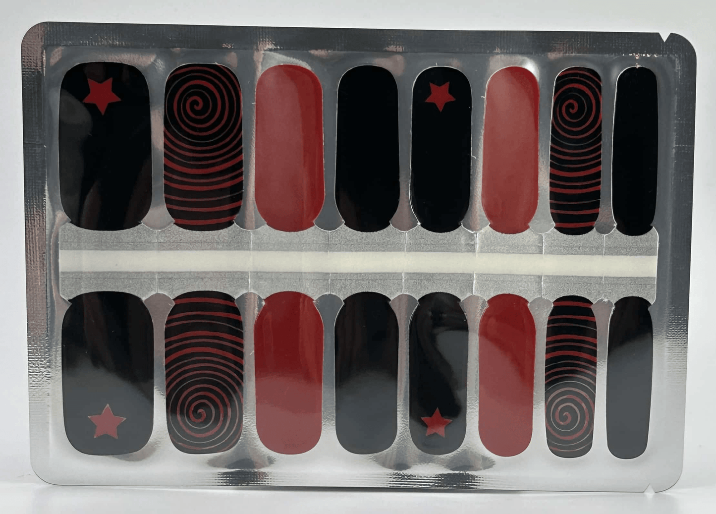 Holy Grail Nail Non-UV Nail Wraps Red Star - Holy Classics (Non-UV Nail Wraps)