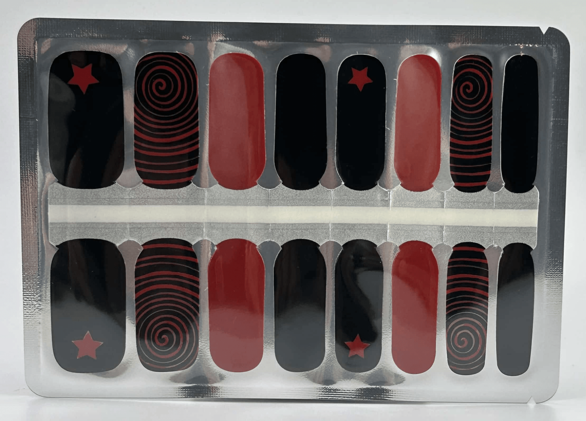 Holy Grail Nail Non-UV Nail Wraps Red Star - Holy Classics (Non-UV Nail Wraps)