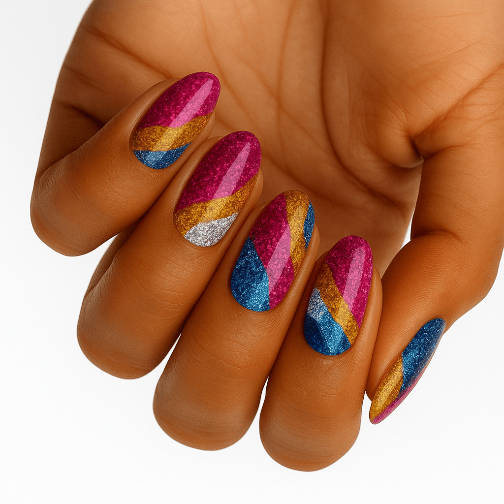 Holy Grail Nail Non-UV Nail Wraps Retro Glitter - Holy Classics (Non-UV Nail Wraps)