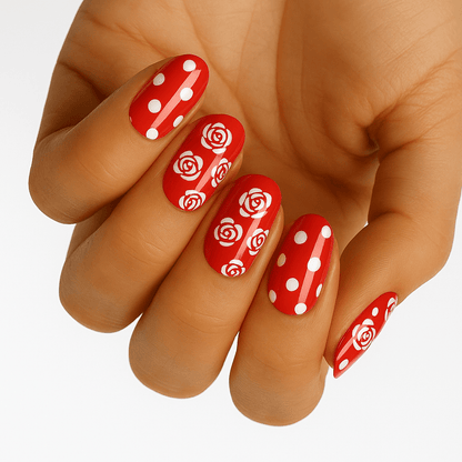 Holy Grail Nail Non-UV Nail Wraps Ring o Roses - Holy Classics (Non-UV Nail Wraps)