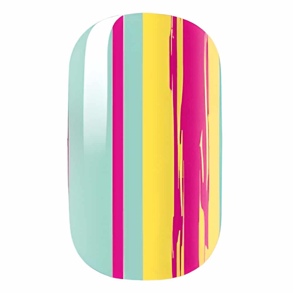 Holy Grail Nail Non-UV Nail Wraps Roller Stripes (Glitter) - Holy Classics (Non-UV Nail Wraps)