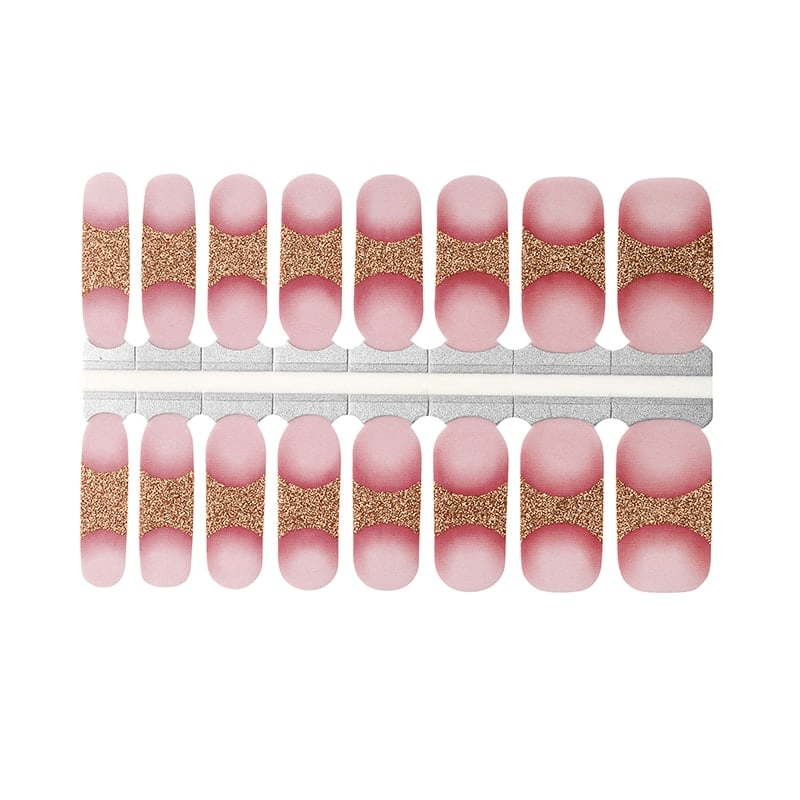 Holy Grail Nail Non-UV Nail Wraps Rose French Mani - Holy Classics (Non-UV Nail Wraps)