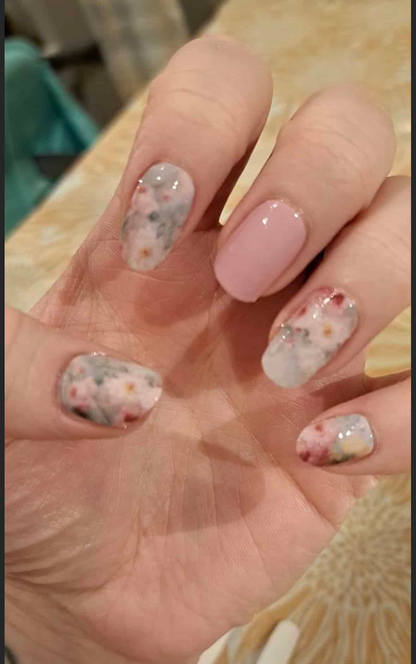 Holy Grail Nail Non-UV Nail Wraps Rose Garden - Holy Classics (Non-UV Nail Wraps)