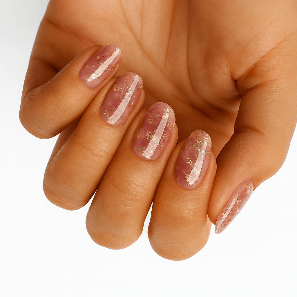 Holy Grail Nail Non-UV Nail Wraps Rose Quartz - Holy Classics (Non-UV Nail Wraps)