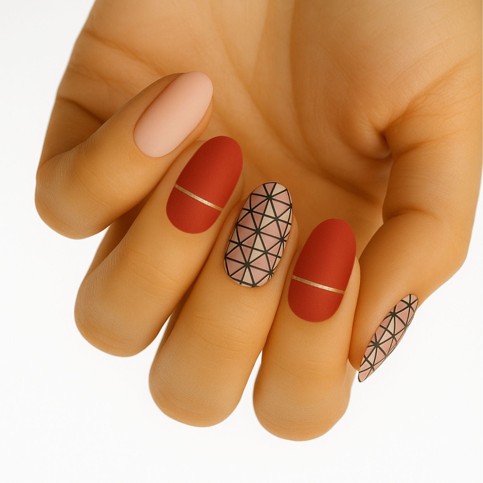 Holy Grail Nail Non-UV Nail Wraps Rouge Fleur - Holy Classics (Non-UV Nail Wraps)