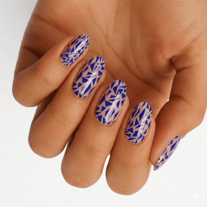 Holy Grail Nail Non-UV Nail Wraps Sail into the Blue (Transparent) - Holy Classics (Non-UV Nail Wraps)