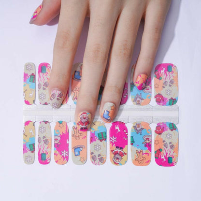 Holy Grail Nail Non-UV Nail Wraps Santa on Steroids - Holy Classics (Non-UV Nail Wraps)