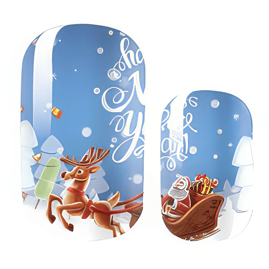 Holy Grail Nail Non-UV Nail Wraps Santa's Sleigh - Holy Classics (Non-UV Nail Wraps)