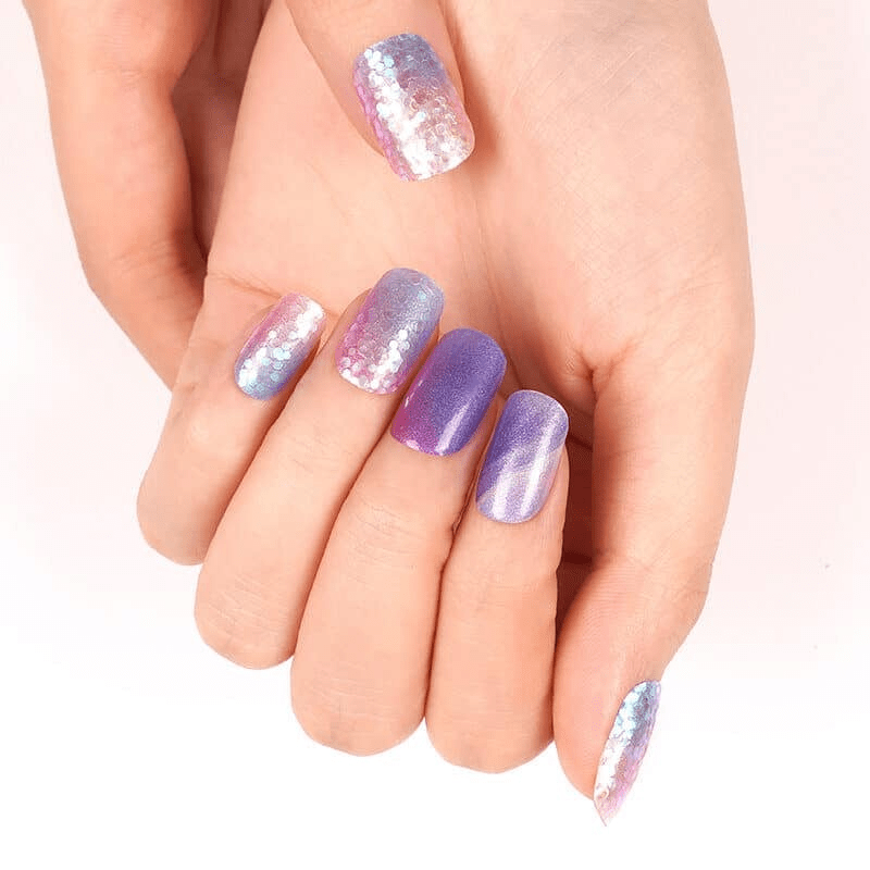 Holy Grail Nail Non-UV Nail Wraps Secret Crush (Glitter) - Holy Classics (Non-UV Nail Wraps)