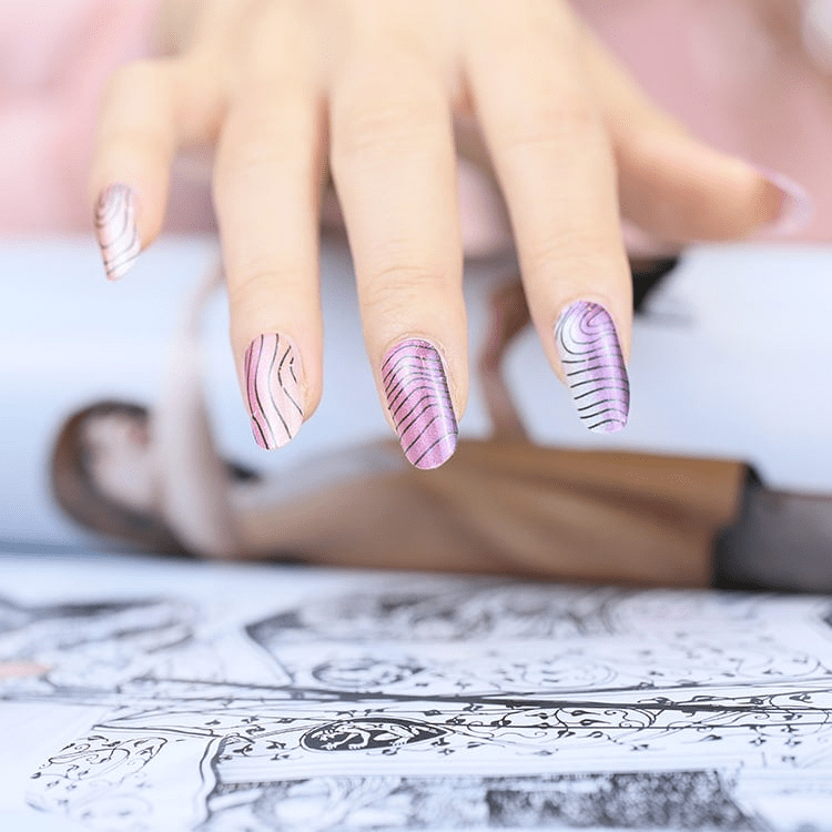 Holy Grail Nail Non-UV Nail Wraps Seismic - Holy Classics (Non-UV Nail Wraps)