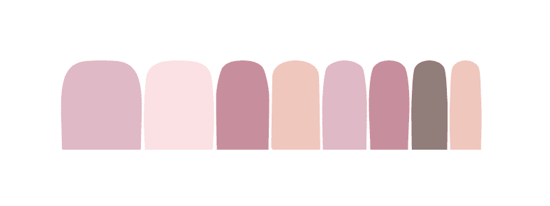 Holy Grail Nail Non-UV Nail Wraps Shades of Sulking Pink - Holy Classics (Non-UV Pedi Wraps)