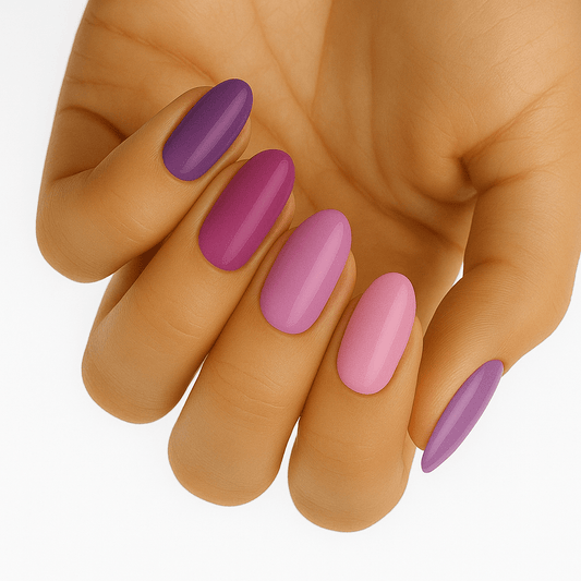 Holy Grail Nail Non-UV Nail Wraps Shades of Sulking Pink (Mani) - Holy Classics (Non-UV Nail Wraps)