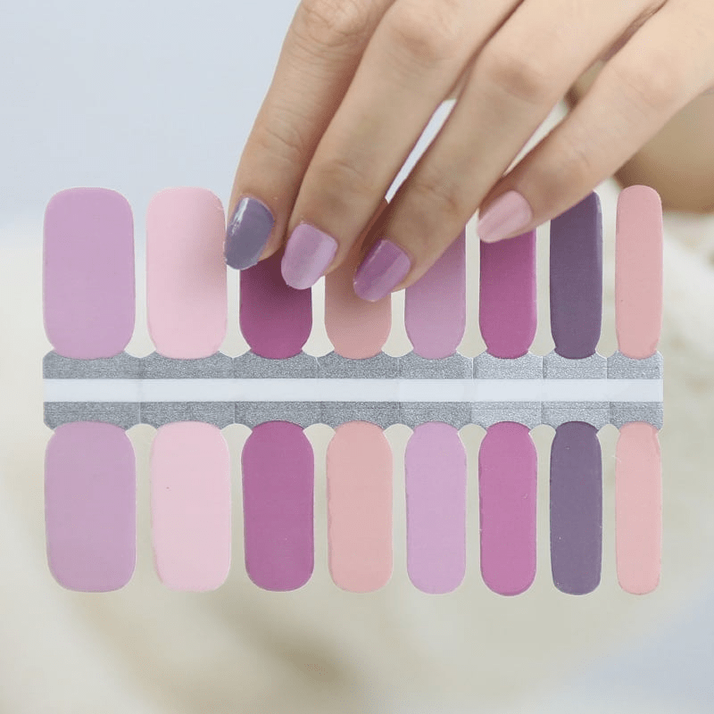 Holy Grail Nail Non-UV Nail Wraps Shades of Sulking Pink (Mani) - Holy Classics (Non-UV Nail Wraps)