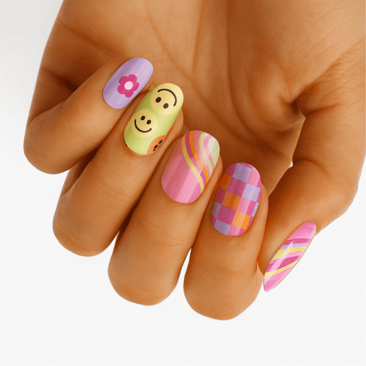 Holy Grail Nail Non-UV Nail Wraps Smile! - Holy Classics (Non-UV Nail Wraps)