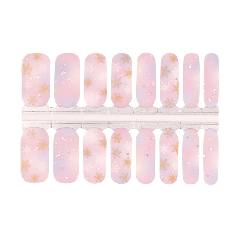 Holy Grail Nail Non-UV Nail Wraps Snow Flurries - Holy Classics (Non-UV Nail Wraps)