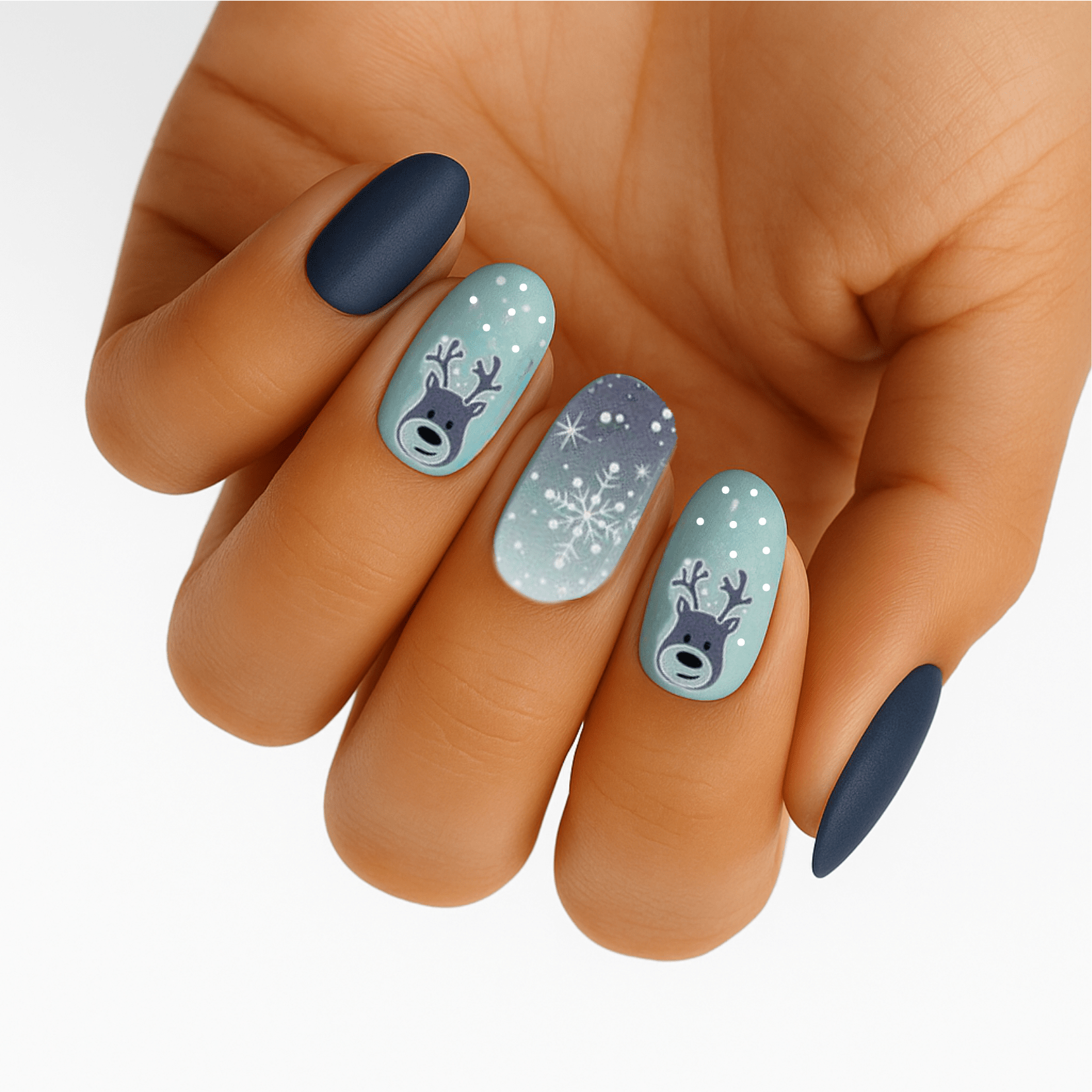 Holy Grail Nail Non-UV Nail Wraps Snow Glow