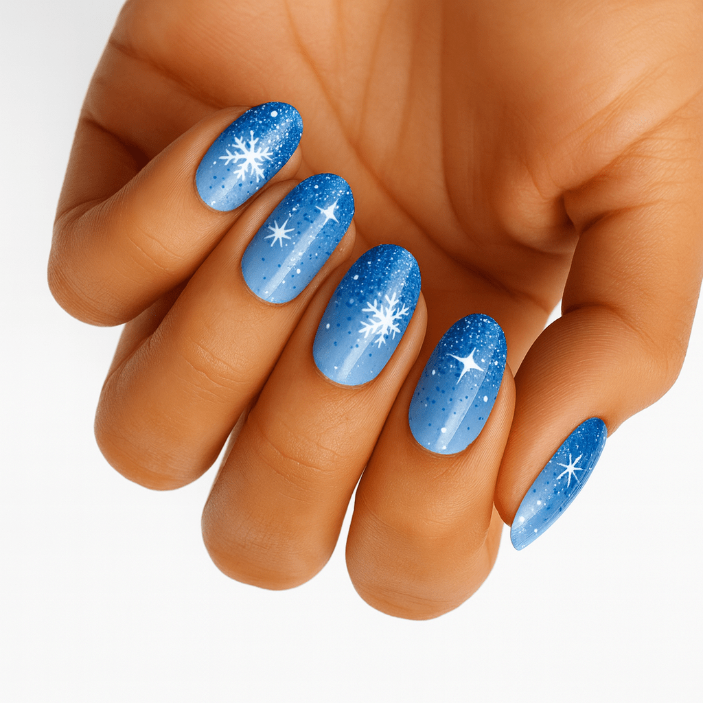 Holy Grail Nail Non-UV Nail Wraps Snowflake - Holy Classics (Non-UV Nail Wraps)