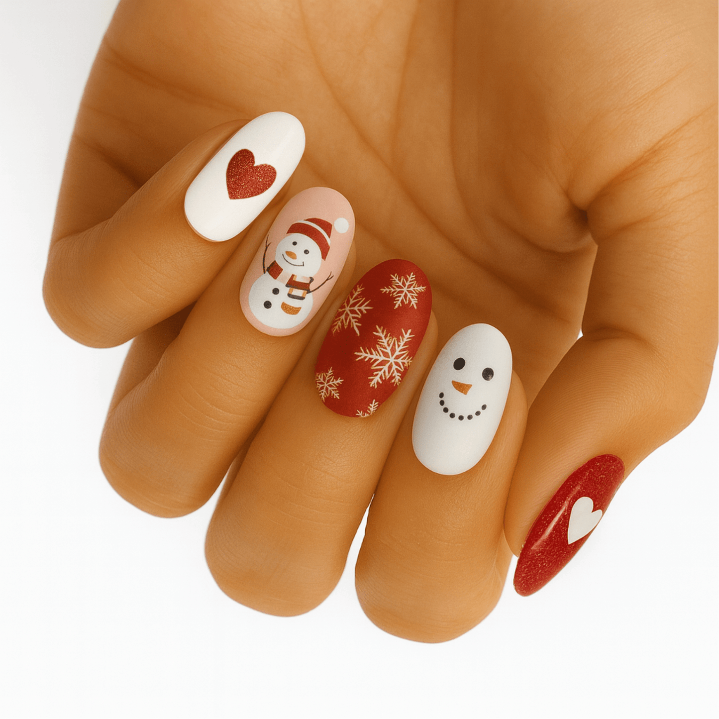 Holy Grail Nail Non-UV Nail Wraps Snowman - Holy Classics (Non-UV Nail Wraps)