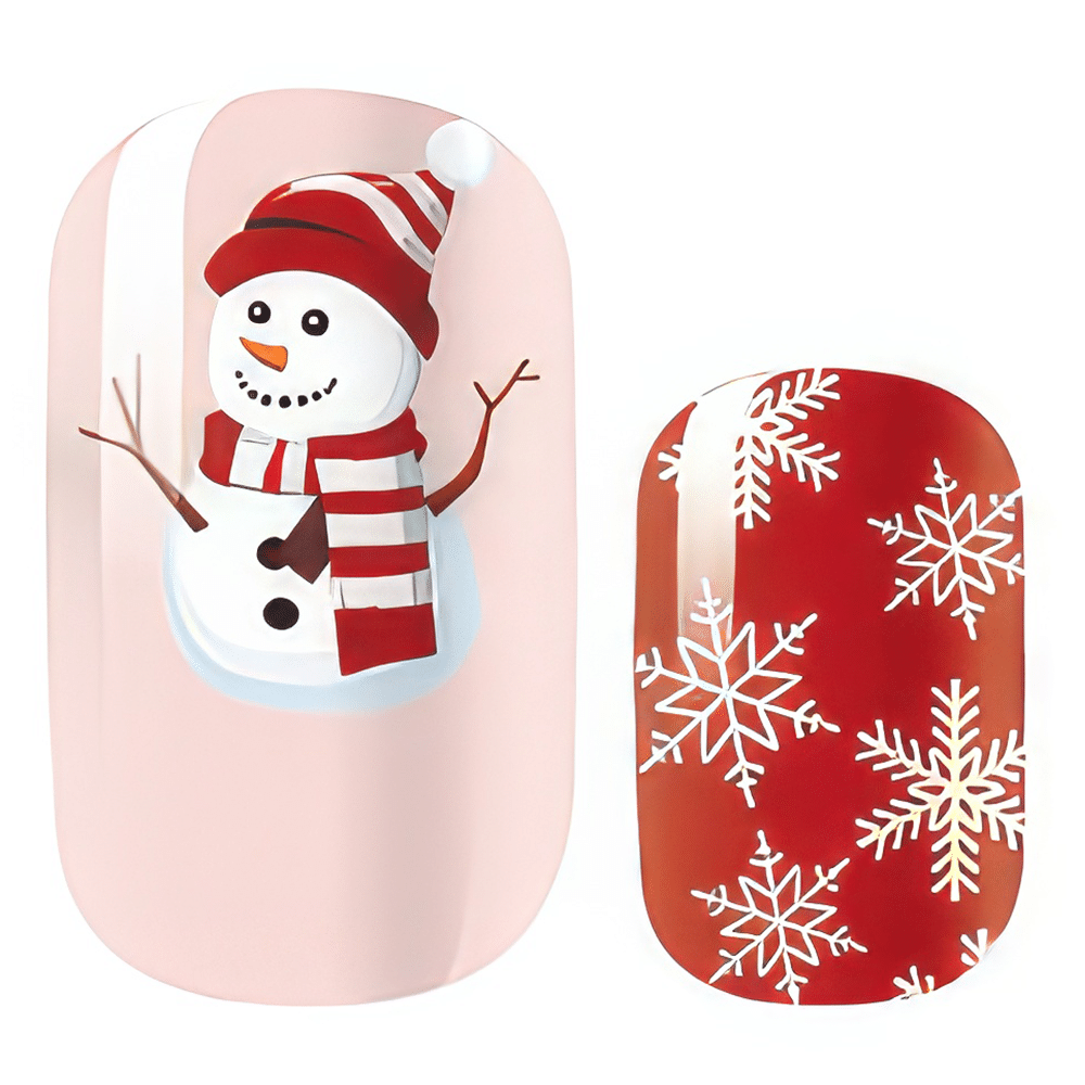 Holy Grail Nail Non-UV Nail Wraps Snowman - Holy Classics (Non-UV Nail Wraps)