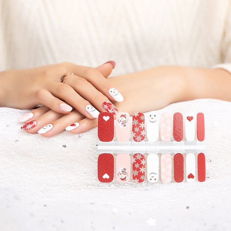 Holy Grail Nail Non-UV Nail Wraps Snowman - Holy Classics (Non-UV Nail Wraps)