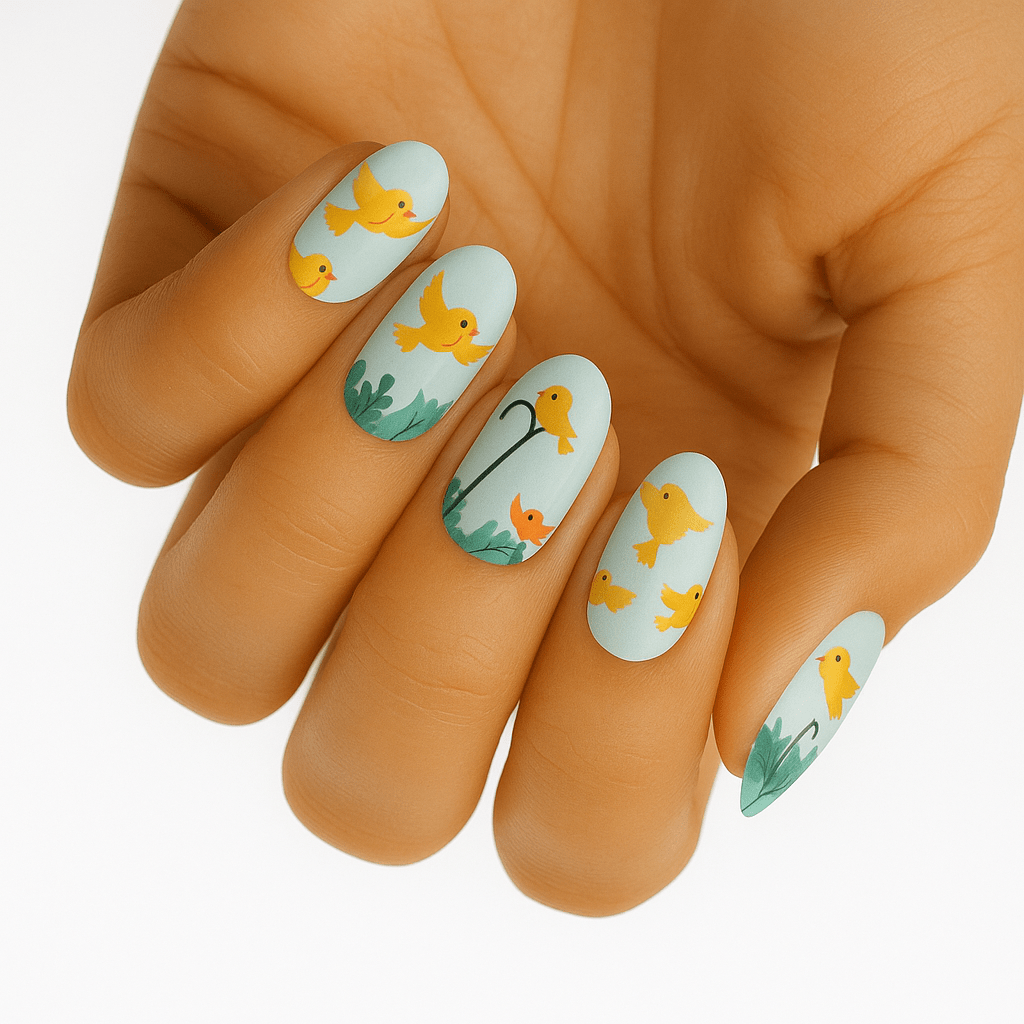 Holy Grail Nail Non-UV Nail Wraps Springtime - Holy Classics (Non-UV Nail Wraps)