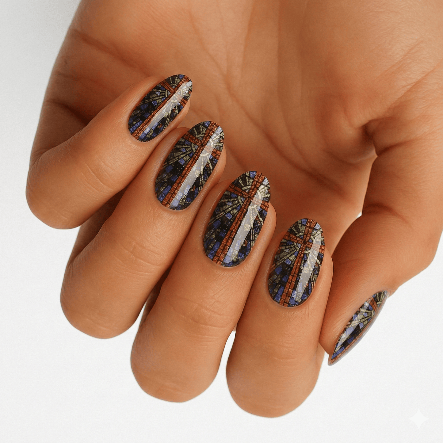 Holy Grail Nail Non-UV Nail Wraps Stained Glass - Holy Classics (Non-UV Nail Wraps)