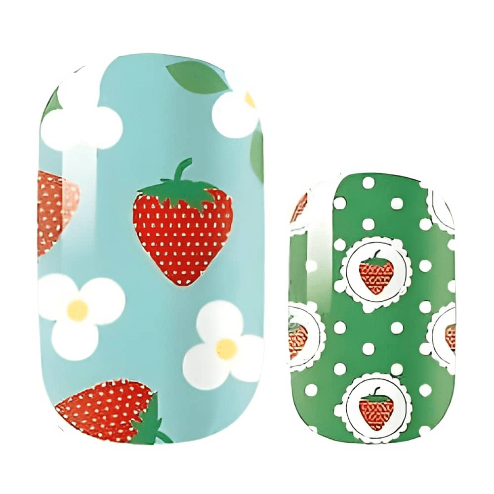 Holy Grail Nail Non-UV Nail Wraps Strawberry Surprise - Holy Classics (Non-UV Nail Wraps)