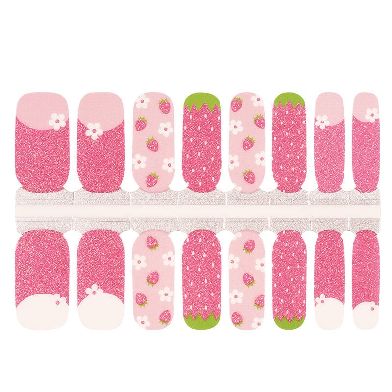 Holy Grail Nail Non-UV Nail Wraps Strawberry Swirl - Holy Classics (Non-UV Nail Wraps)