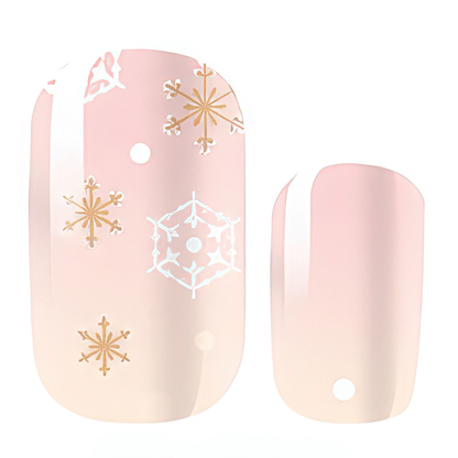 Holy Grail Nail Non-UV Nail Wraps Sugar and Spice (Part Transparent) - Holy Classics (Non-UV Nail Wraps)
