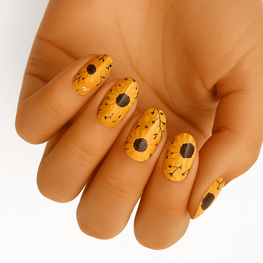 Holy Grail Nail Non-UV Nail Wraps Sunflower Field - Holy Classics (Non-UV Nail Wraps)
