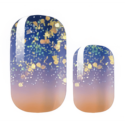 Holy Grail Nail Non-UV Nail Wraps Sunset Fireflies - Holy Classics (Non-UV Nail Wraps)