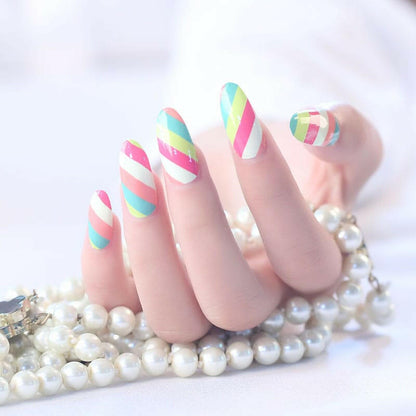 Holy Grail Nail Non-UV Nail Wraps Super Stripes - Holy Classics (Non-UV Nail Wraps)