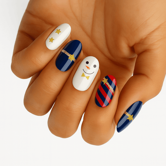 Holy Grail Nail Non-UV Nail Wraps The Snowman - Holy Classics (Non-UV Nail Wraps)