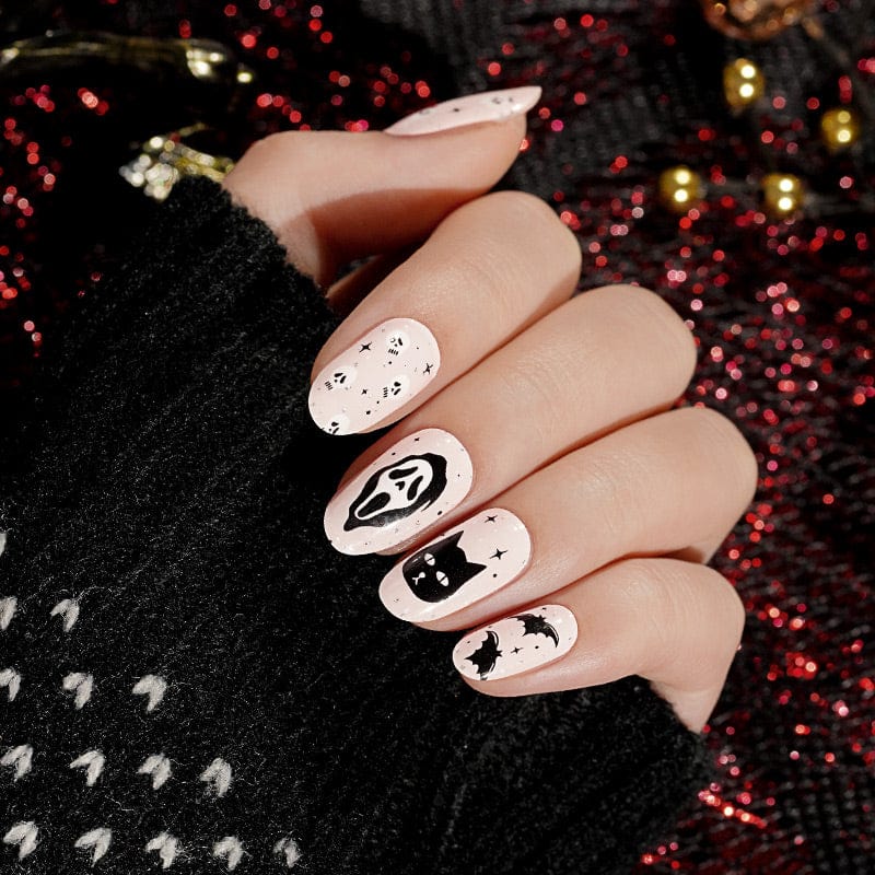 Holy Grail Nail Non-UV Nail Wraps Time To Scream