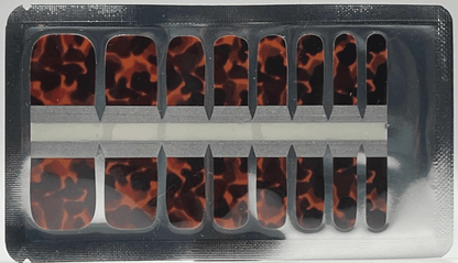 Holy Grail Nail Non-UV Nail Wraps Tortoiseshell - Holy Classics (Non-UV Pedi Wraps)